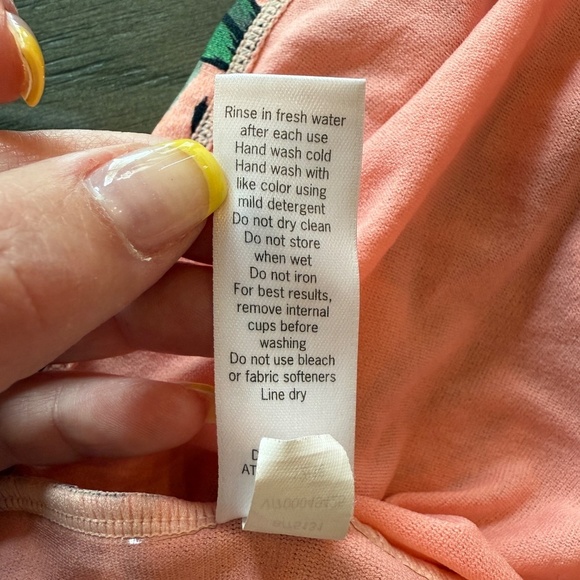 New! Set Athleta Estuary Tropical Aqualuxe Swim Dress Bikini Bottom 45501 - Picture 14 of 15